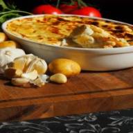 Aardappelknoflook gratin